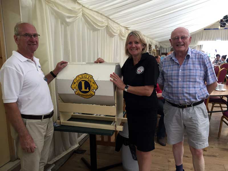 Reepham Lions, Raffle Draw - Whitwell Steam Weekend. August, 2019